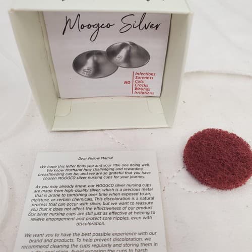 Moogco 925 Silver Nipple Shields Nursing Cups - Thumbnail 9