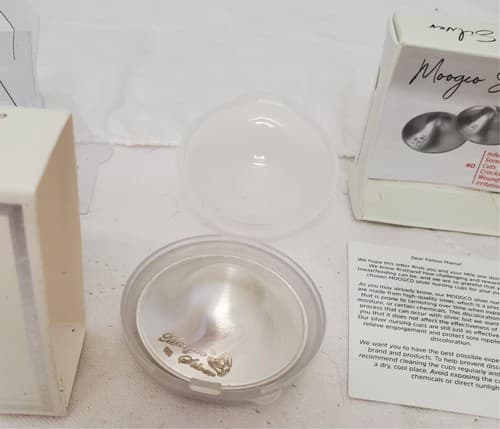 Moogco 925 Silver Nipple Shields Nursing Cups - Thumbnail 11