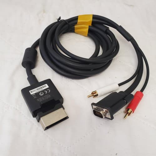 Microsoft XBOX 360 VGA HD Audio Output Cable W19 - Thumbnail 4