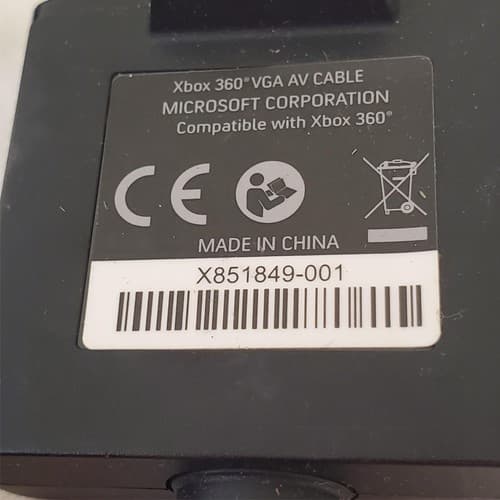Microsoft XBOX 360 VGA HD Audio Output Cable W19 - Thumbnail 5