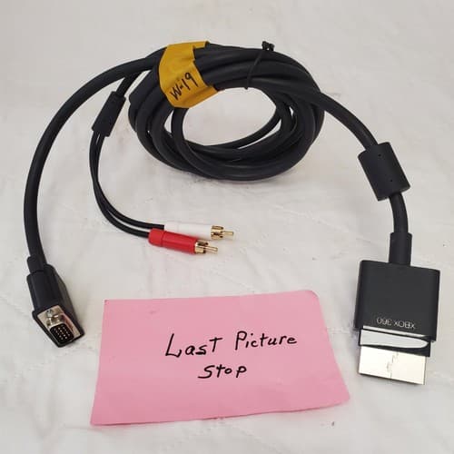 Microsoft XBOX 360 VGA HD Audio Output Cable W19 - Thumbnail 7