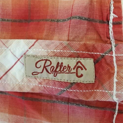 Rafter Short Sleeve & Panhandle Long Sleeve Shirts Blue and Red Size Medium - Thumbnail 7