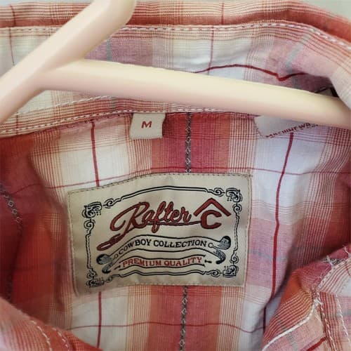 Rafter Short Sleeve & Panhandle Long Sleeve Shirts Blue and Red Size Medium - Thumbnail 6