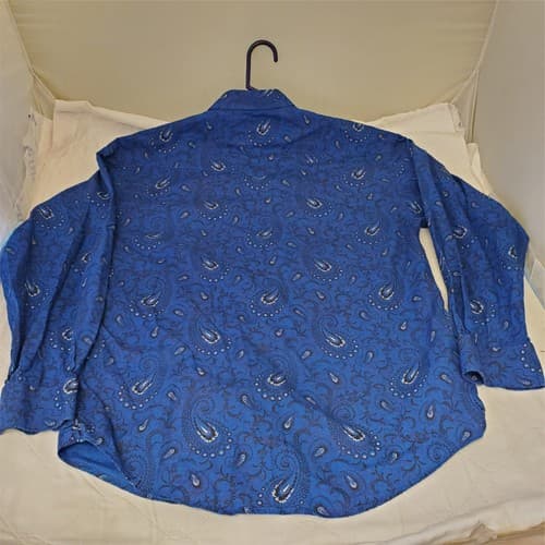 Rafter Short Sleeve & Panhandle Long Sleeve Shirts Blue and Red Size Medium - Thumbnail 4