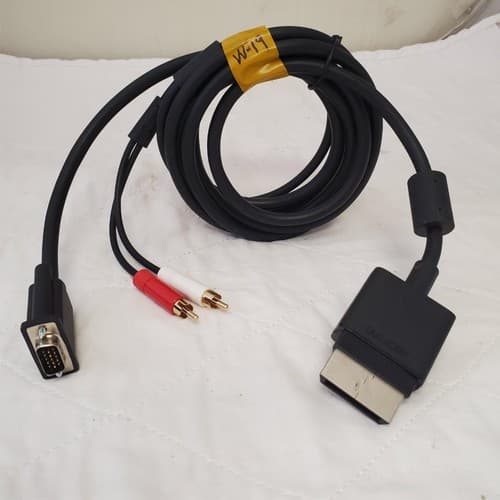 Microsoft XBOX 360 VGA HD Audio Output Cable W19 - Thumbnail 2