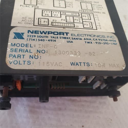Newport Electronics INFS-0 Cable Connector - Thumbnail 7