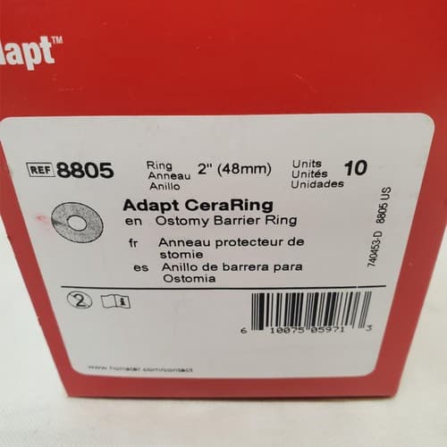Lot of Adapt Hollister 7906 7299 8805 Cera Ring Ostomy Belt Stoma Power - Thumbnail 3