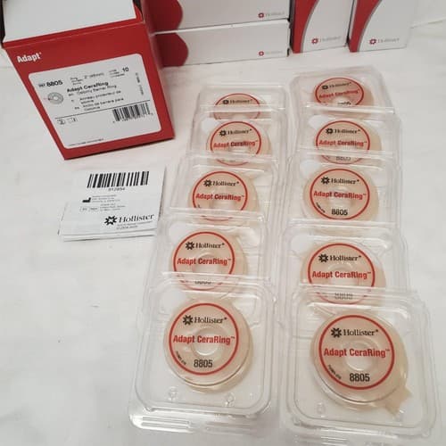 Lot of Adapt Hollister 7906 7299 8805 Cera Ring Ostomy Belt Stoma Power - Thumbnail 5