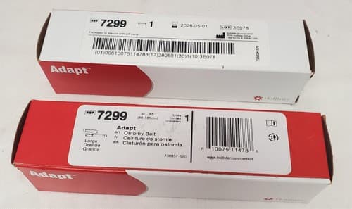 Lot of Adapt Hollister 7906 7299 8805 Cera Ring Ostomy Belt Stoma Power - Thumbnail 6