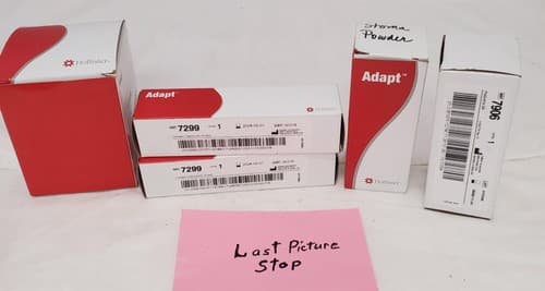 Lot of Adapt Hollister 7906 7299 8805 Cera Ring Ostomy Belt Stoma Power - Thumbnail 12