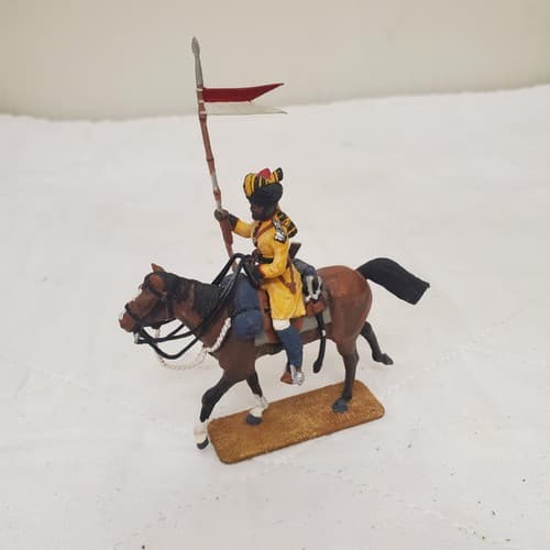 Metal Hand Painted 54mm SOE002 Skinner's Horse Lancer CM-28 - Thumbnail 5