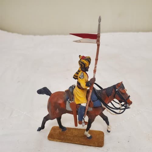 Metal Hand Painted 54mm SOE002 Skinner's Horse Lancer CM-28 - Thumbnail 3