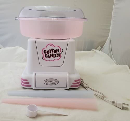 Nostalgia Electrics Hard & Sugar-Free Candy Cotton Candy Maker Machine - Thumbnail 7