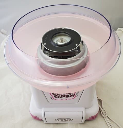 Nostalgia Electrics Hard & Sugar-Free Candy Cotton Candy Maker Machine - Thumbnail 8
