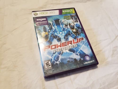 Kinect PowerUp Heroes (Microsoft Xbox 360, 2011 Ubisoft) - Image 1
