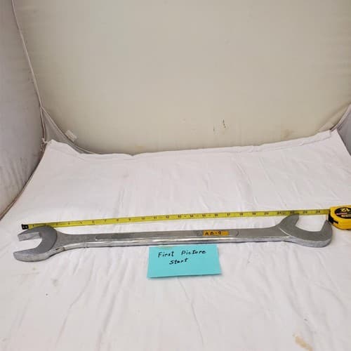 Pittsburgh 2" 24Inch Long Angled Head Open End Wrench AB-9 - Image 1