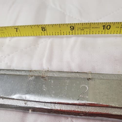 Pittsburgh 2" 24Inch Long Angled Head Open End Wrench AB-9 - Thumbnail 6