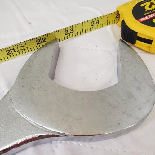 Pittsburgh 2" 24Inch Long Angled Head Open End Wrench AB-9 - Thumbnail 4