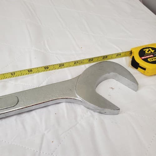 Pittsburgh 2" 24Inch Long Angled Head Open End Wrench AB-9 - Thumbnail 7