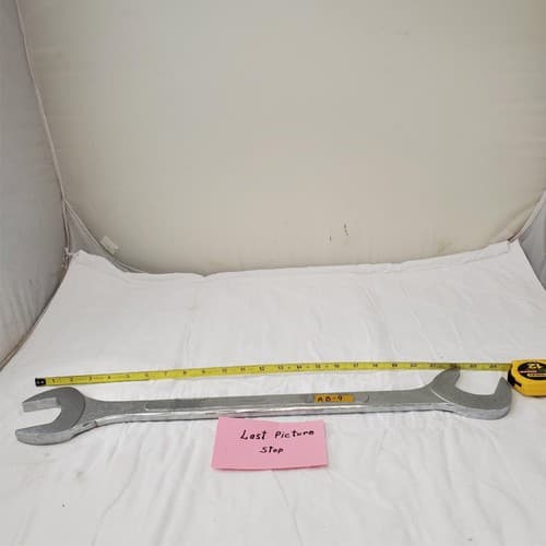 Pittsburgh 2" 24Inch Long Angled Head Open End Wrench AB-9 - Thumbnail 10
