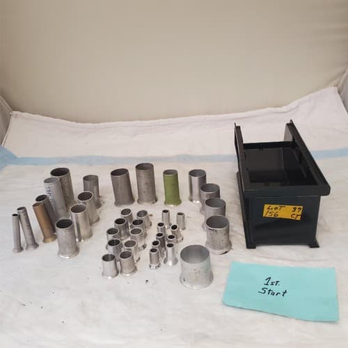 Lot of 38 Pieces Uninsulated Wire Ferrules LOT156 - Image 1