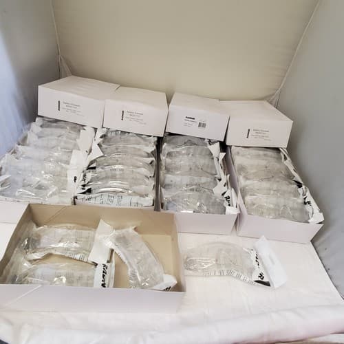 Radnor Visitor Spec Series Safety Glasses Clear Frame Clear Polycarbonate Lens - Image 1