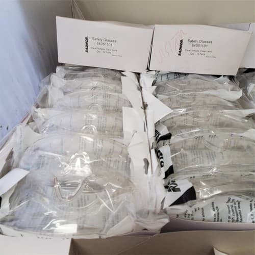 Radnor Visitor Spec Series Safety Glasses Clear Frame Clear Polycarbonate Lens - Thumbnail 5