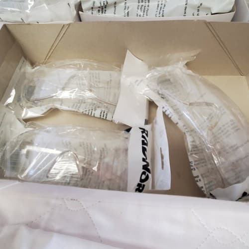 Radnor Visitor Spec Series Safety Glasses Clear Frame Clear Polycarbonate Lens - Thumbnail 4