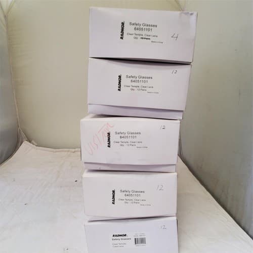 Radnor Visitor Spec Series Safety Glasses Clear Frame Clear Polycarbonate Lens - Thumbnail 9