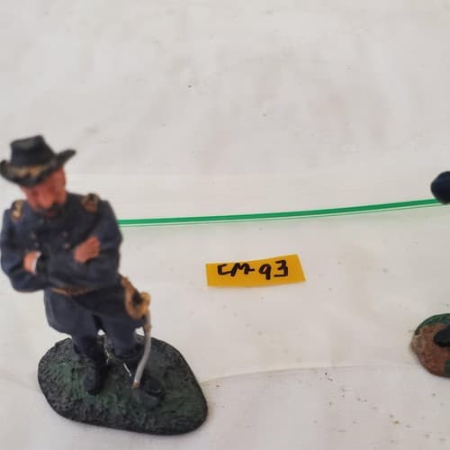 W. Britains #00273 George Meade Figure & #17223 Gettysburg Cavalry Union CM-93 - Thumbnail 2