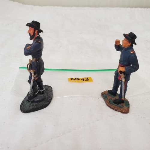 W. Britains #00273 George Meade Figure & #17223 Gettysburg Cavalry Union CM-93 - Thumbnail 4