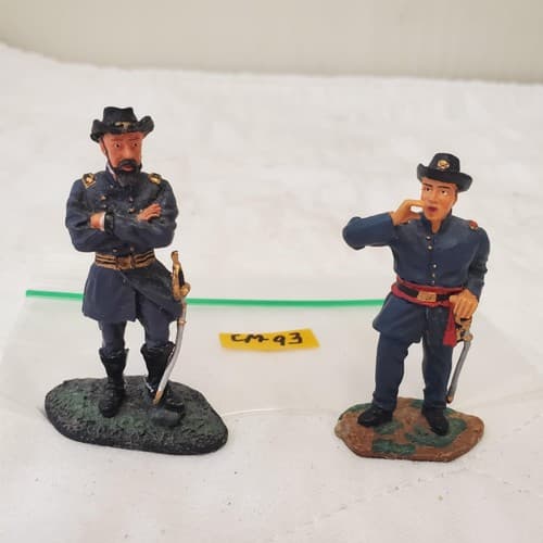 W. Britains #00273 George Meade Figure & #17223 Gettysburg Cavalry Union CM-93 - Thumbnail 3