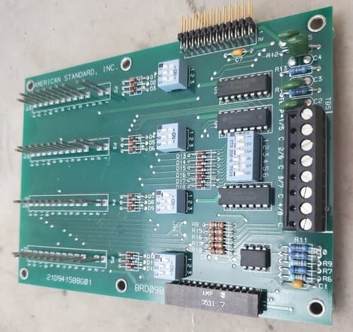 Used OEM Trane 21D941588G01 Control Sister Board BRD0981 - Thumbnail 4