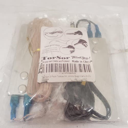 TorSor Tattoo Power Supply and Foot Pedal Set for Beginners - Image 1