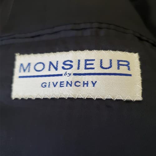 Monsieur by Givenchy Men's Textured Blazer Suit Jacket Sport Coat 42S - Thumbnail 3