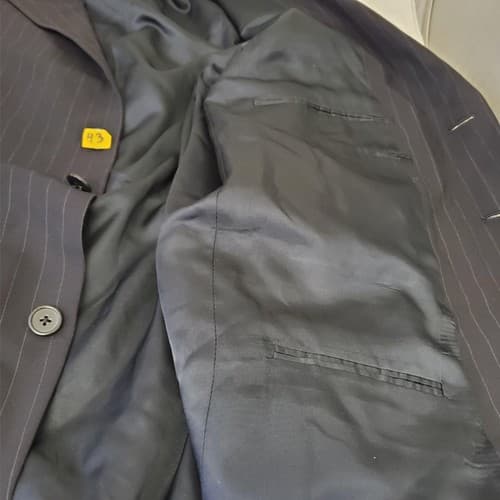 Monsieur by Givenchy Men's Textured Blazer Suit Jacket Sport Coat 42S - Thumbnail 6