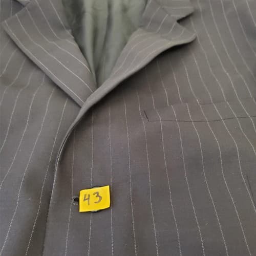 Monsieur by Givenchy Men's Textured Blazer Suit Jacket Sport Coat 42S - Thumbnail 9