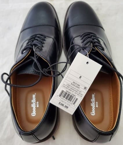 Men's Joseph Oxford Dress Shoes - Goodfellow & Co Black Size 8 - Thumbnail 5