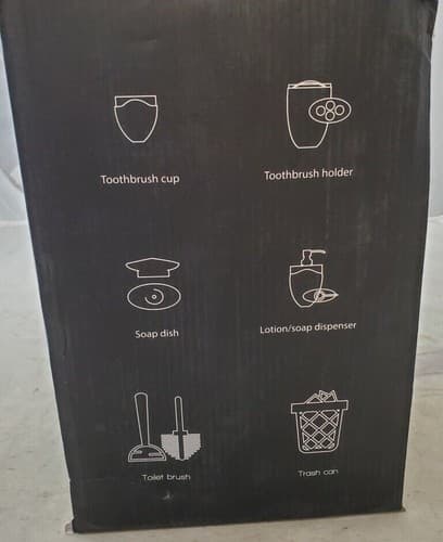 Brand New Fashion Boutique BATHroom Set Teal Sanitary Ware’s X001R0JD1F - Thumbnail 4