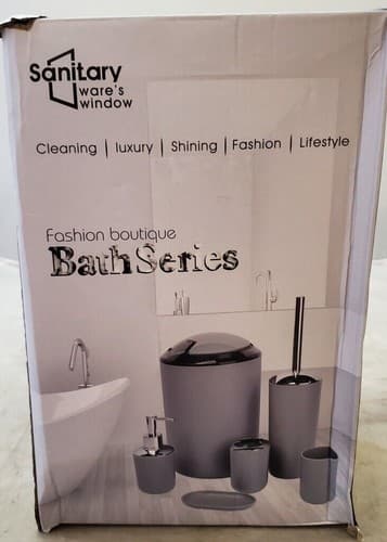 Brand New Fashion Boutique BATHroom Set Teal Sanitary Ware’s X001R0JD1F - Thumbnail 2