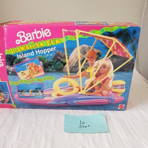 Mattel Barbie Hawaiian Fun Island Hopper Boat - Image 1