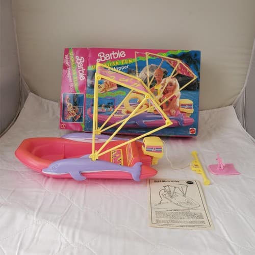Mattel Barbie Hawaiian Fun Island Hopper Boat - Thumbnail 2