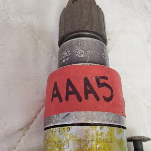 DOTCO 15C2967 Pistol Grip Pneumatic Heavy Duty Air Drill Air Tool AAA5 - Thumbnail 2