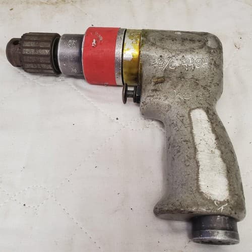 DOTCO 15C2967 Pistol Grip Pneumatic Heavy Duty Air Drill Air Tool AAA5 - Thumbnail 3