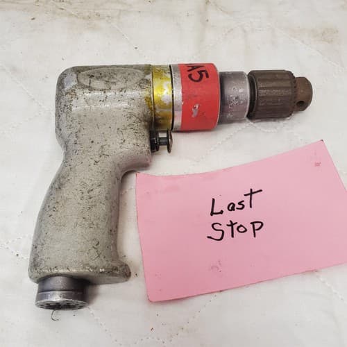 DOTCO 15C2967 Pistol Grip Pneumatic Heavy Duty Air Drill Air Tool AAA5 - Thumbnail 7