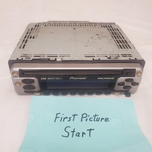 Pioneer DEH-1500 Car Stereo CD Player Receiver - Image 1