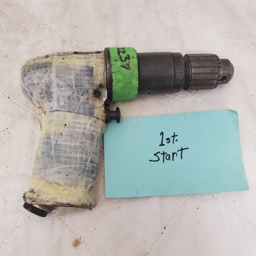 Rockwell HA-251 Pistol Grip Pneumatic Heavy Duty Air Drill Air Tool ZZ37 - Image 1