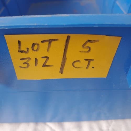 Lot of 5 Vintage C Type Iron Clamps LOT 312 - Thumbnail 2