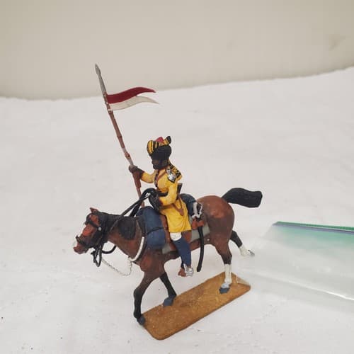 Metal Hand Painted 54mm SOE002 Skinner's Horse Lancer CM-35 - Thumbnail 5