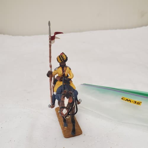 Metal Hand Painted 54mm SOE002 Skinner's Horse Lancer CM-35 - Thumbnail 4